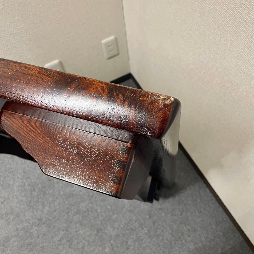 【うるし塗装】和モダン 座卓/センターテーブル ローテーブル（105×75） F