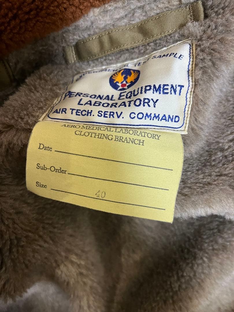 新*生様 バズリクソンズ　フライトジャケット　B-15B 40