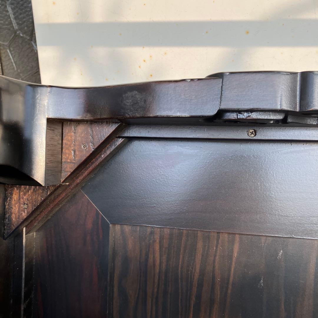 黒檀　座卓　骨董　ローテーブル　古道具　高級　座敷机　家具