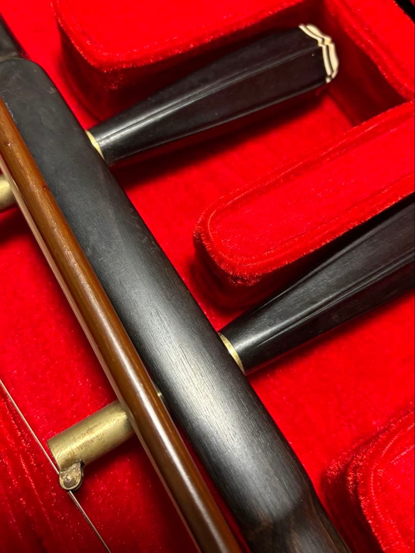 N*o様 【希少品】高級 二胡 宋廣寧製 付属品 ケース付き現状渡し