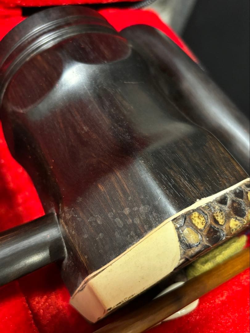 N*o様 【希少品】高級 二胡 宋廣寧製 付属品 ケース付き現状渡し