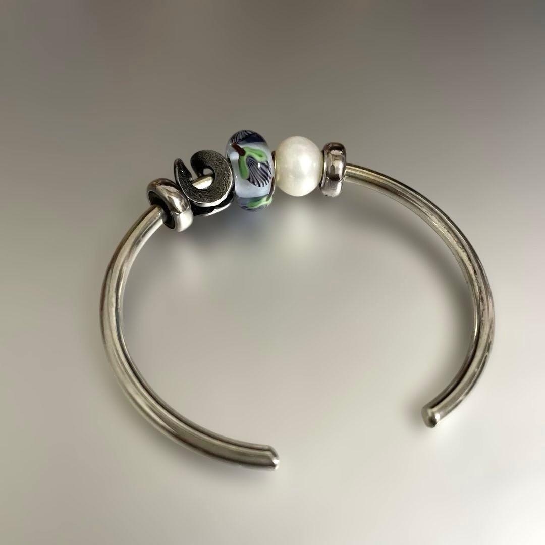 Trollbeads トロールビーズ シルバーバングル