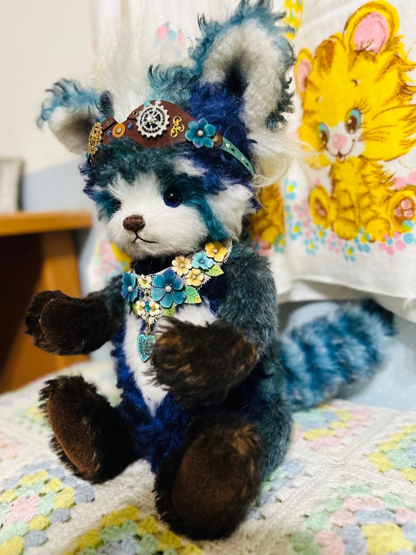 国内作家様　テディベア　ぬいぐるみ　レッサーパンダ