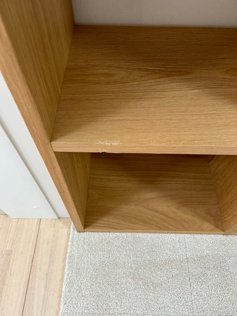 スタッキングシェルフ　無印良品　2×5 +追加棚→5×3