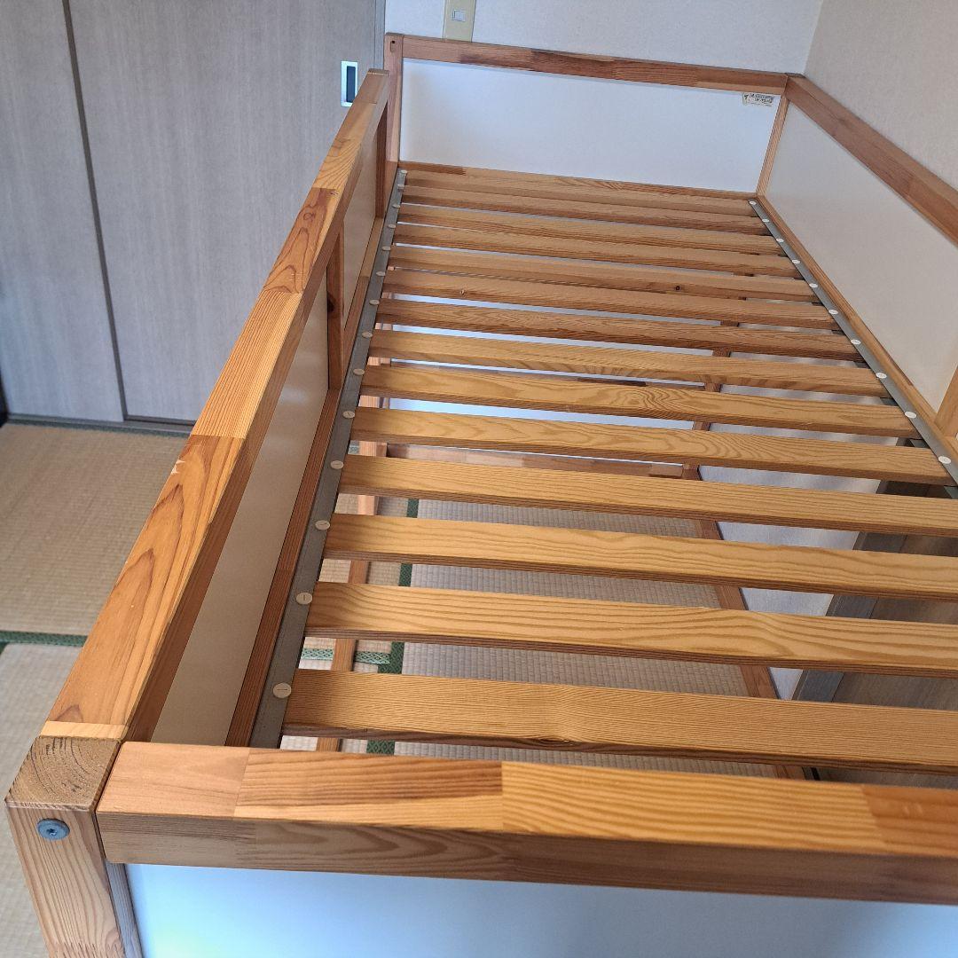 イケア IKEA KURA リバーシブル ベッド ロフト 中古 引取り限定