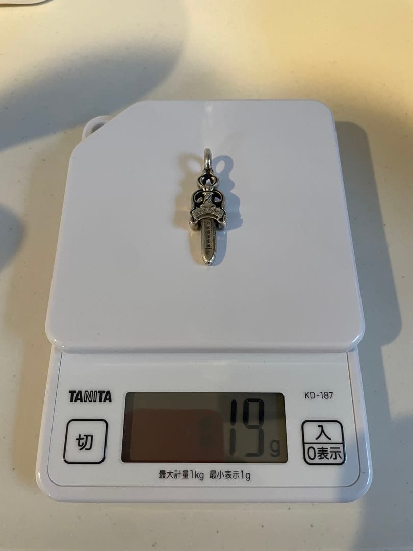 CHROME HEARTS クロムハーツ ダブルダガー ペンダントトップ