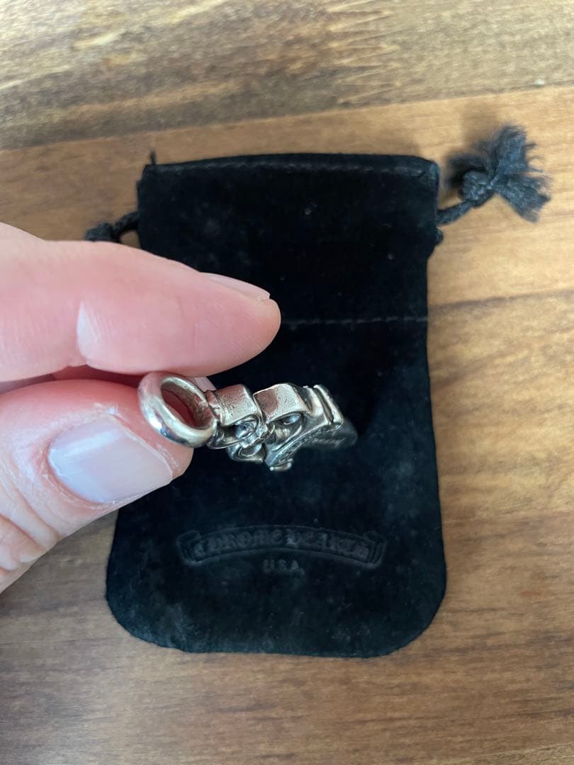 CHROME HEARTS クロムハーツ ダブルダガー ペンダントトップ