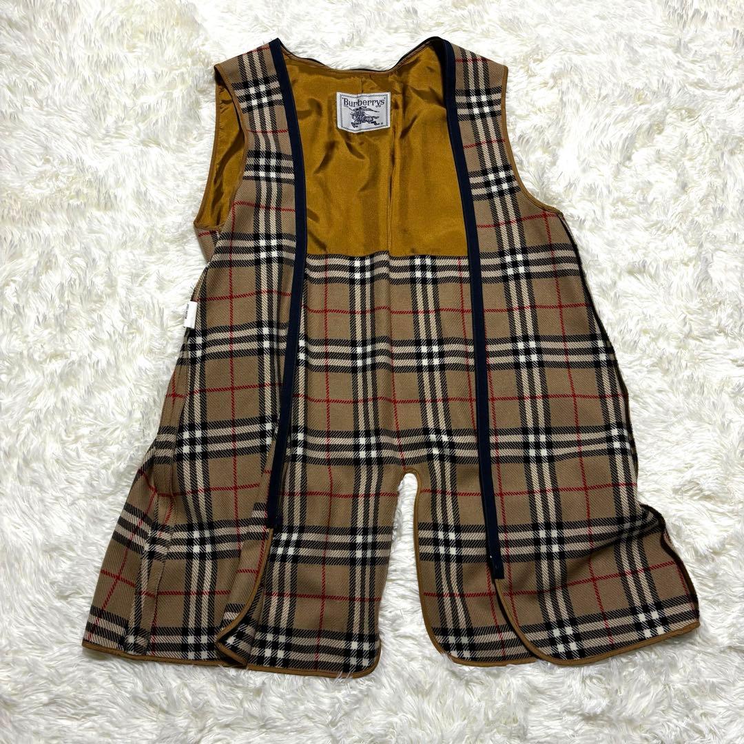 Burberry バーバリー ノバチェック ネイビー トレンチコート ベルト付き