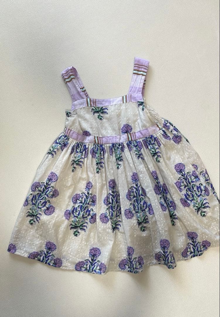 【ne Quittez pas】マリーゴールドキッズSドレス　親子リンクコーデも