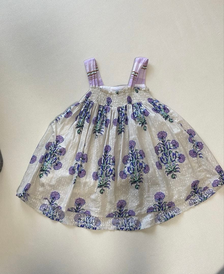 【ne Quittez pas】マリーゴールドキッズSドレス　親子リンクコーデも