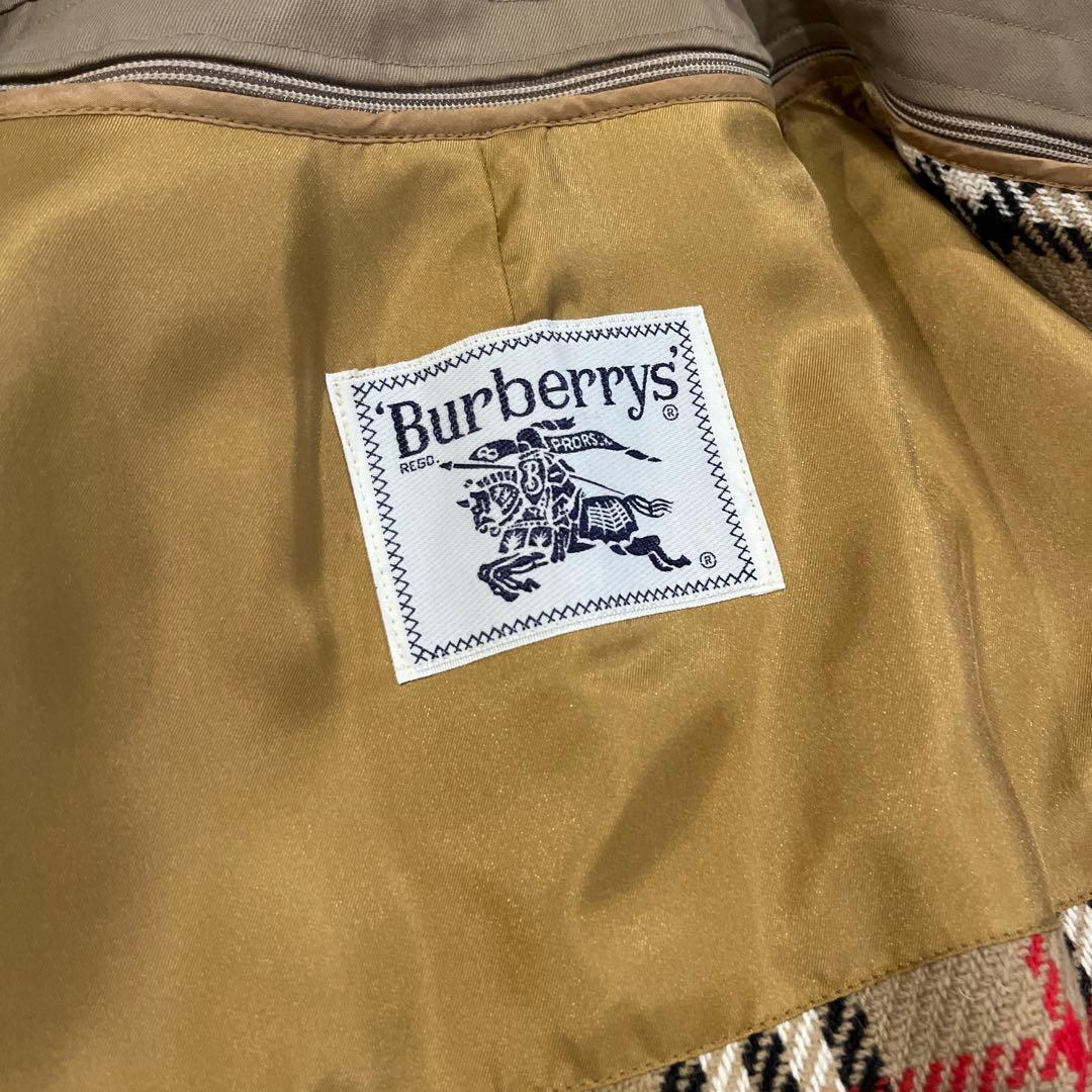 美品　Mサイズ　Burberry ライナー付トレンチコート　ヴィンテー