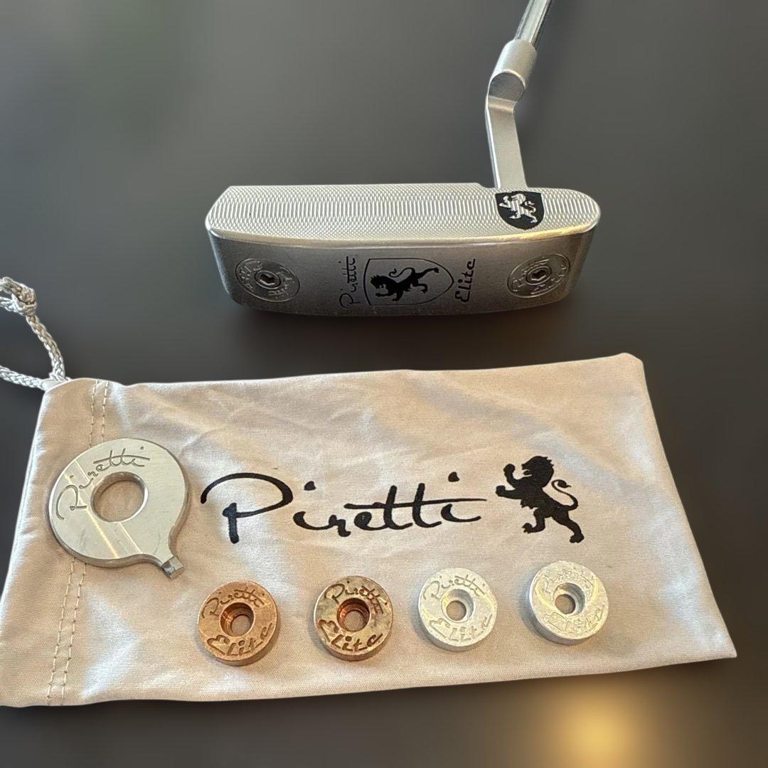 Piretti Elite ピレッティー　パター カスタムウェイト付き