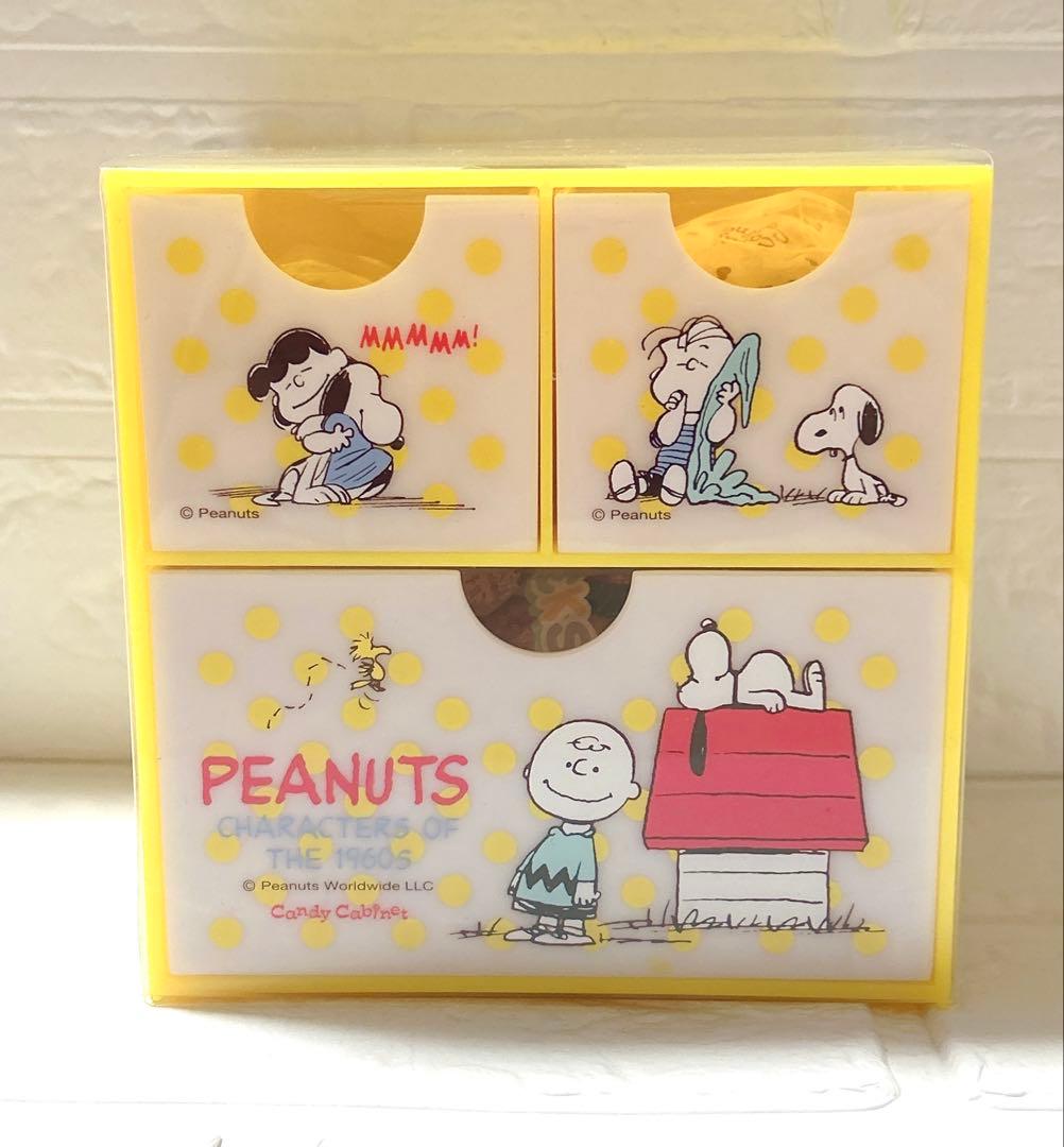 サンリオキャンディーキャビネットPEANUTSスヌーピー引出しチェスト2011年