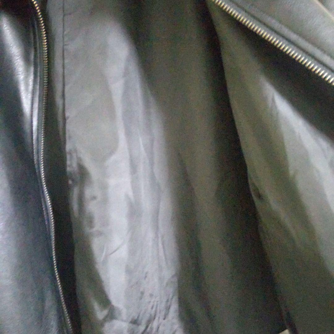 Alphabet　alphabet コクーンフェイクレザージャケット