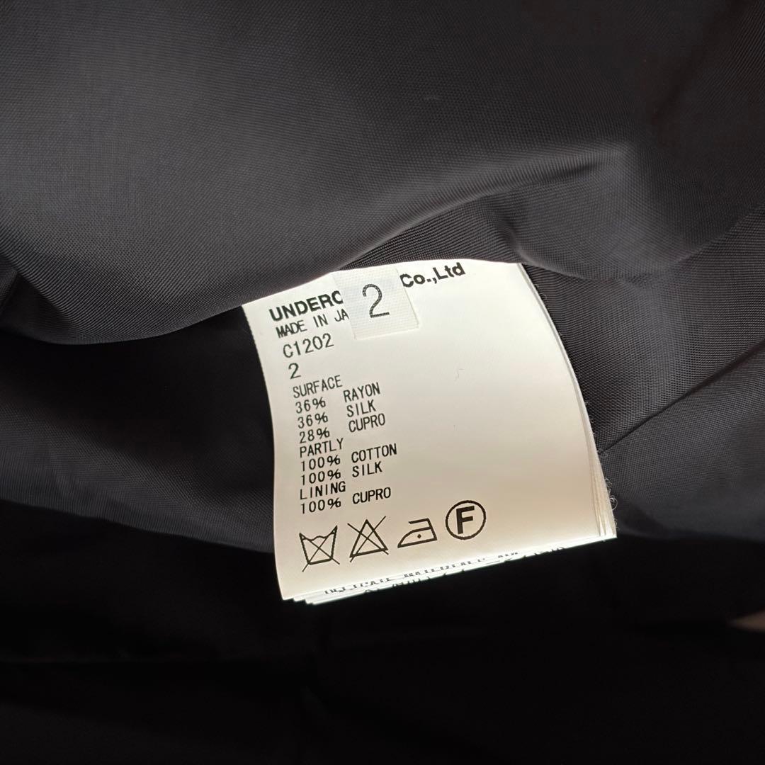 UNDERCOVER ライダース　異素材ミックス