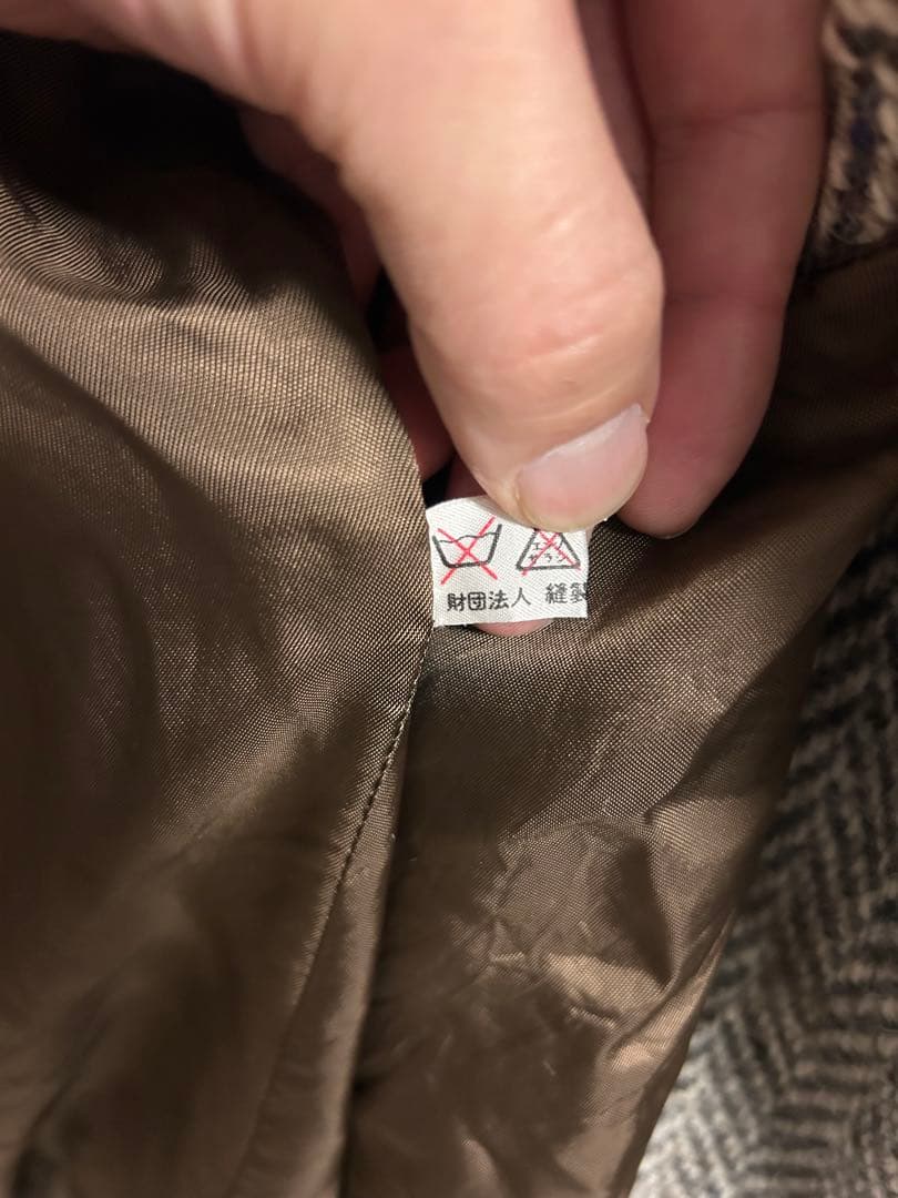 ジャケット・アウター JIMMY HOURIHAN Donegal Tweed Long Coat