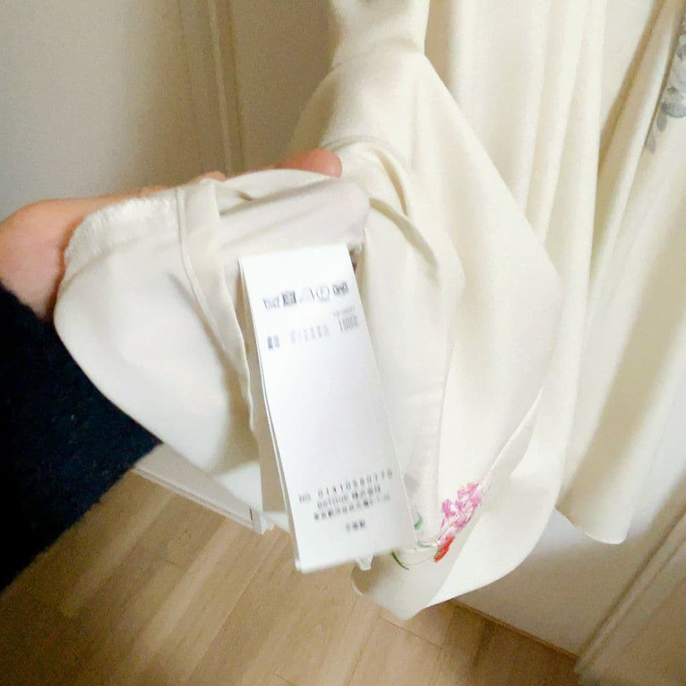 ワンピース AMERI VINTAGE ELEANOR LINEN LIKE DRESS