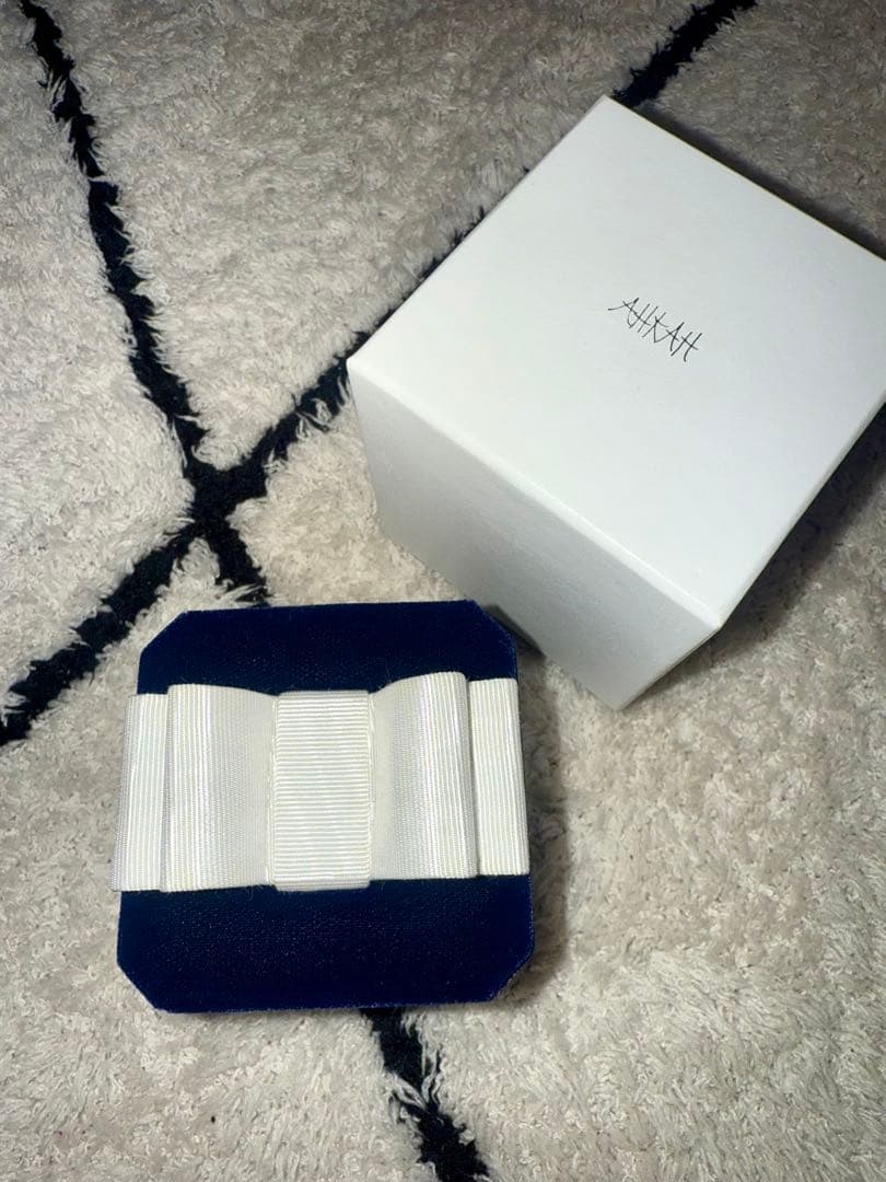 AHKAH アーカー ティナチェーン ブレスレット K18YG ダイヤ 【美品】