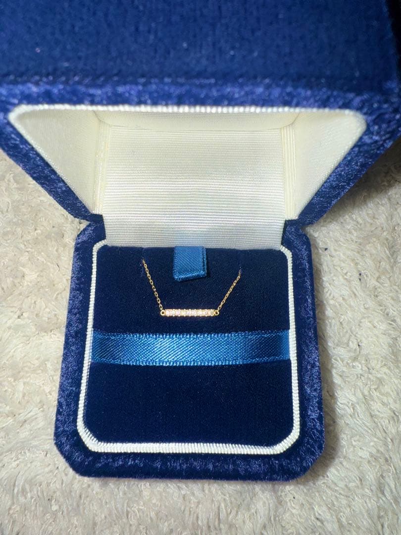 AHKAH アーカー ティナチェーン ブレスレット K18YG ダイヤ 【美品】