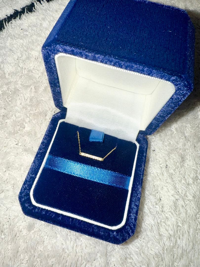 AHKAH アーカー ティナチェーン ブレスレット K18YG ダイヤ 【美品】