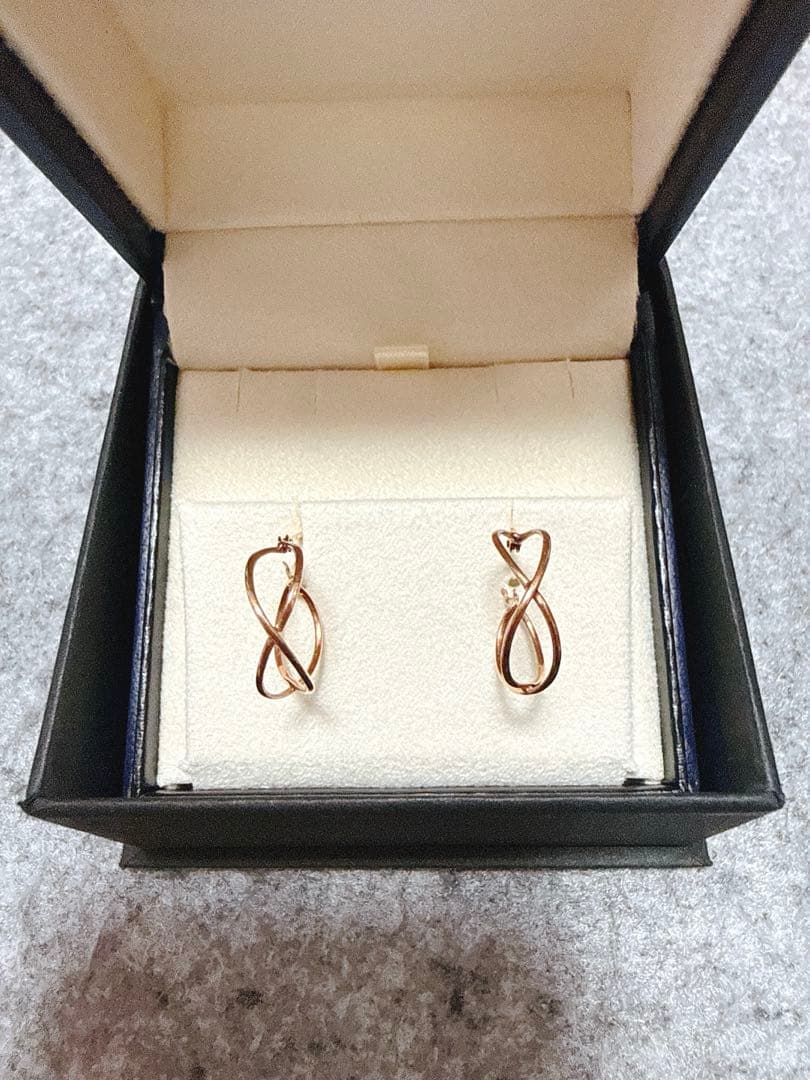 フープピアス　10金　10K ヴァンドーム青山