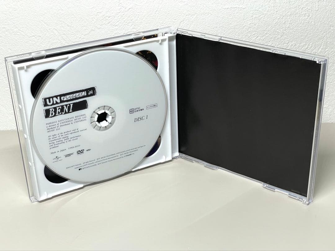 廃盤 BENI MTV Unplugged DVD CD