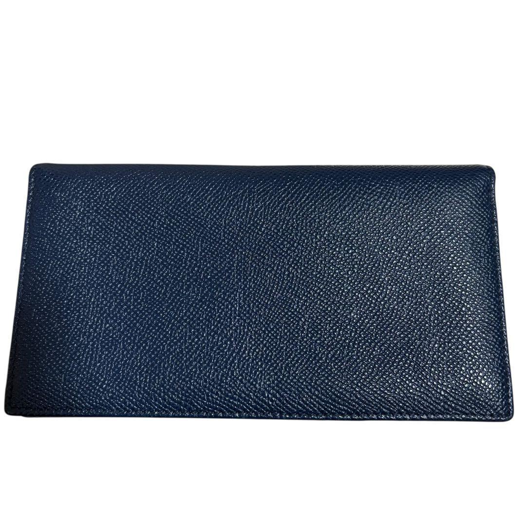 近年モデル　美品　ブルガリ・ブルガリ マン 二つ折り財布　グレインカーフレザー