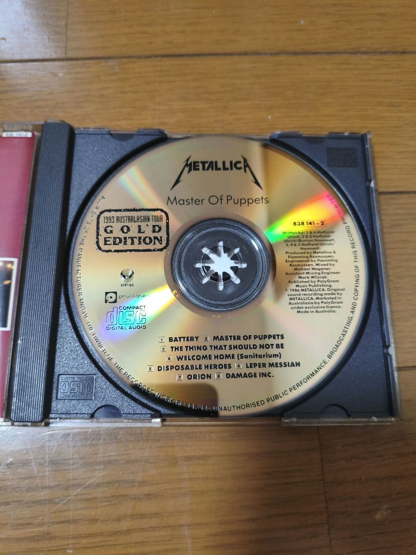 メタリカ ゴールドエディション 3アルバム 限定版 LLICA