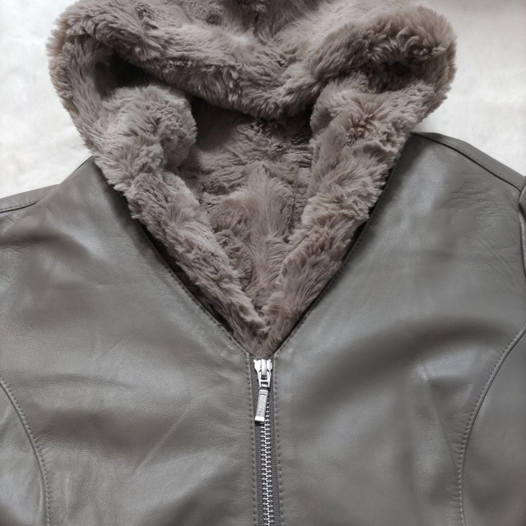 Let Me Glow レットミーグロウ ラムレザー3WAYジャケット