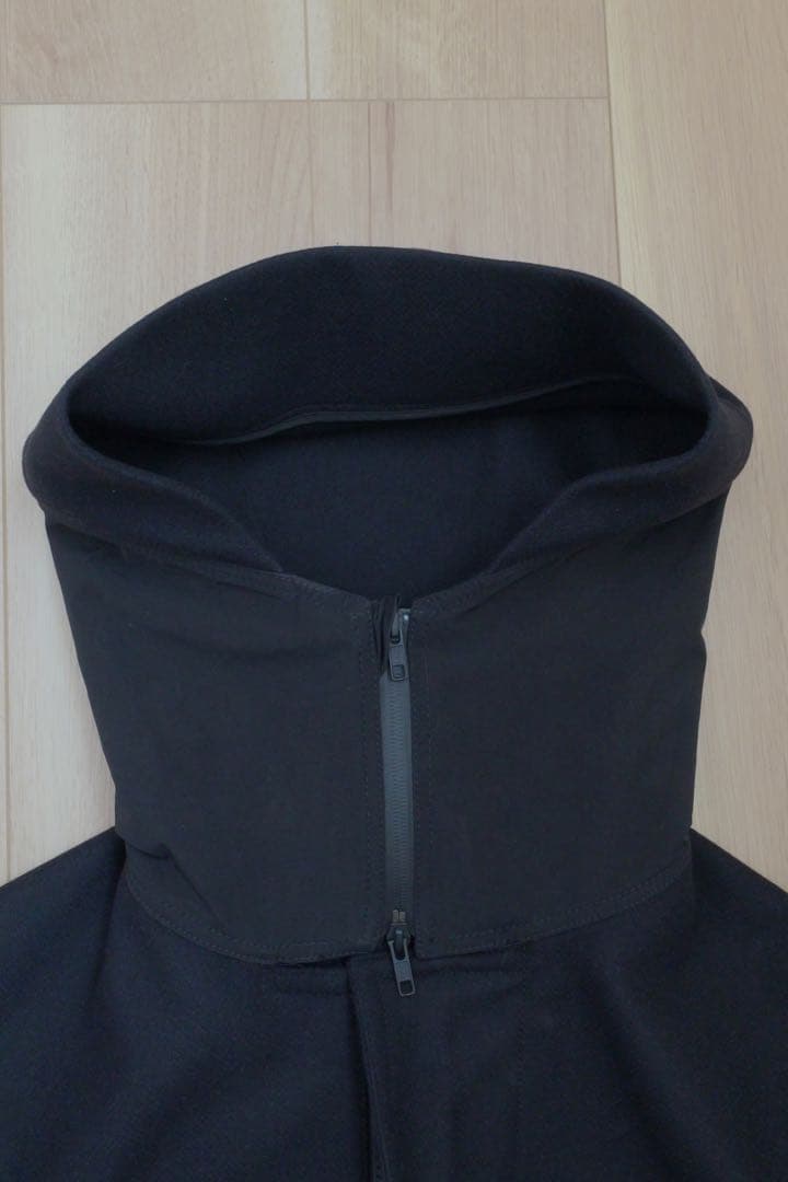 s*g様 Y-3 M CH3 WOOL MELTON DUFFLE COAT