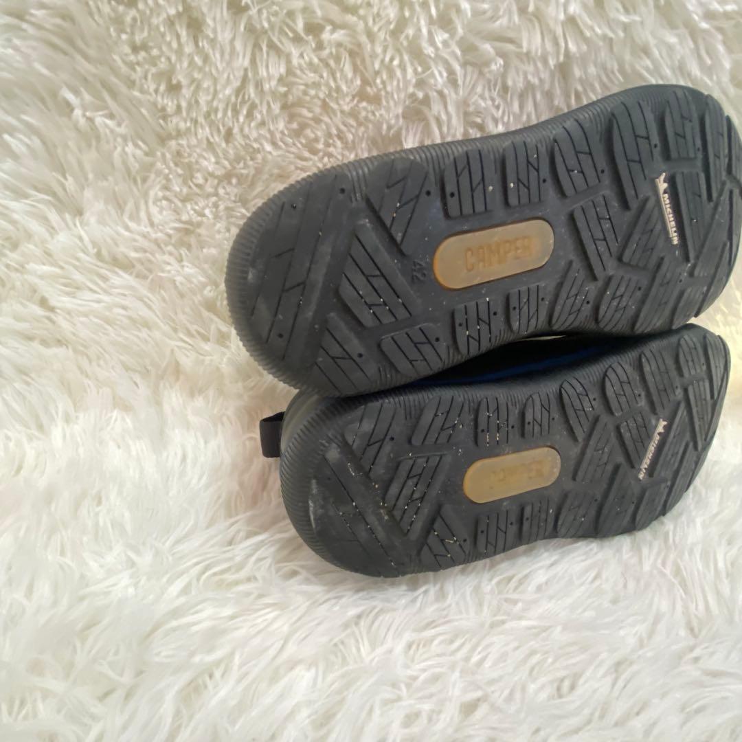 CAMPER レザースニーカー ペウピスタ GORE-TEX 黒 カンペール箱付