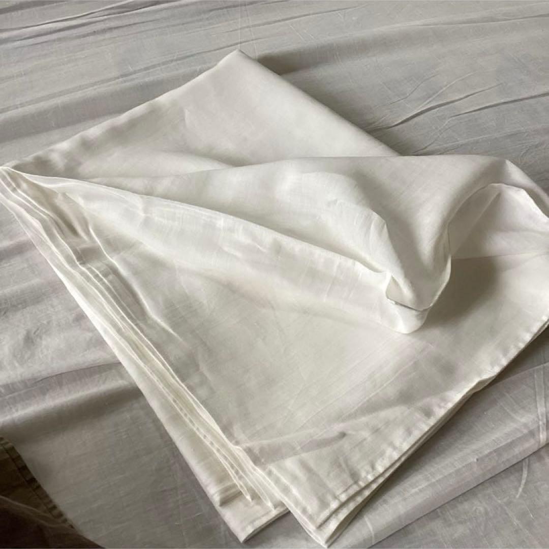 近江麻ラミー高級ワイシャツ生地二枚合わせ敷きパット件麻ケツト215×150