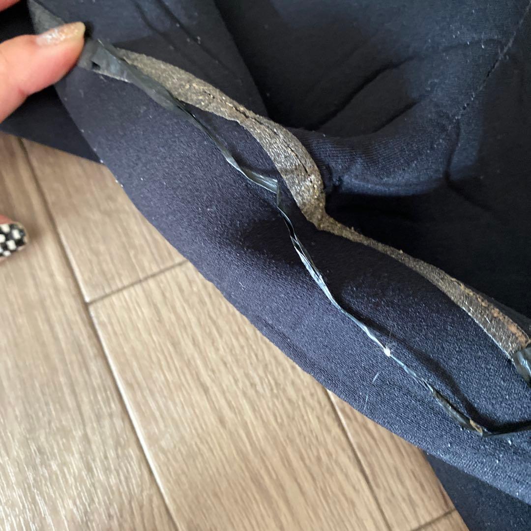 ロキシー　ウェットスーツ　ジャーフル　黒×マーブルピンク　3ミリ　Mサイズ