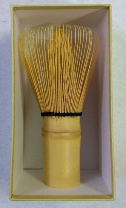 茶道具 茶筌 茶筅 白竹 百二十本立 高山茶筌 竹茗堂 久保左文