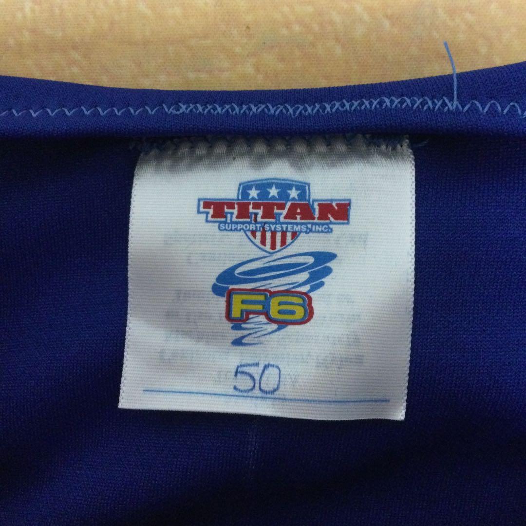 TITAN F6 ベンチシャツ　サイズ50 （赤6）