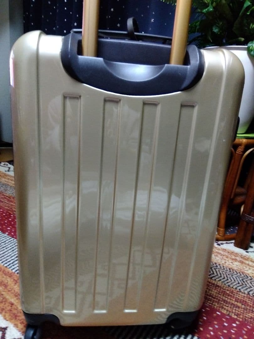 MOOMINリトルミイ/キャリーケースＬ（膨張タイプ）53L-63L、オマケ付き