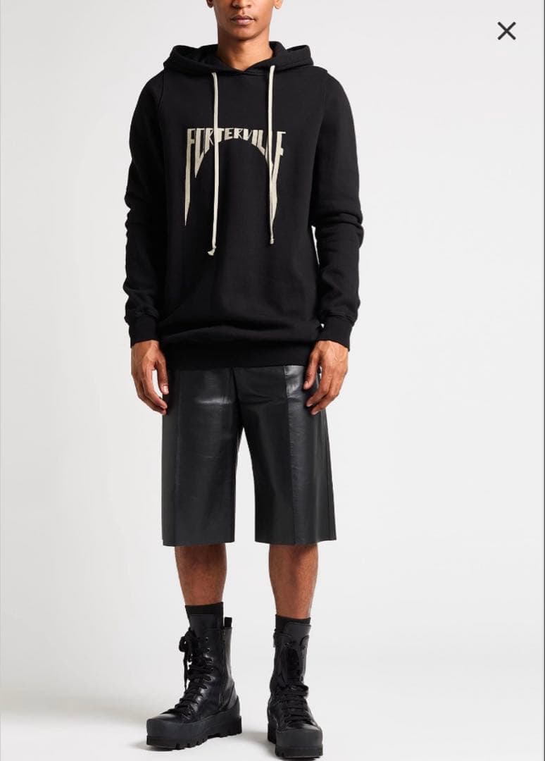 えみちゃん リックオーウェンスダークシャドウパーカーXLRickOwens