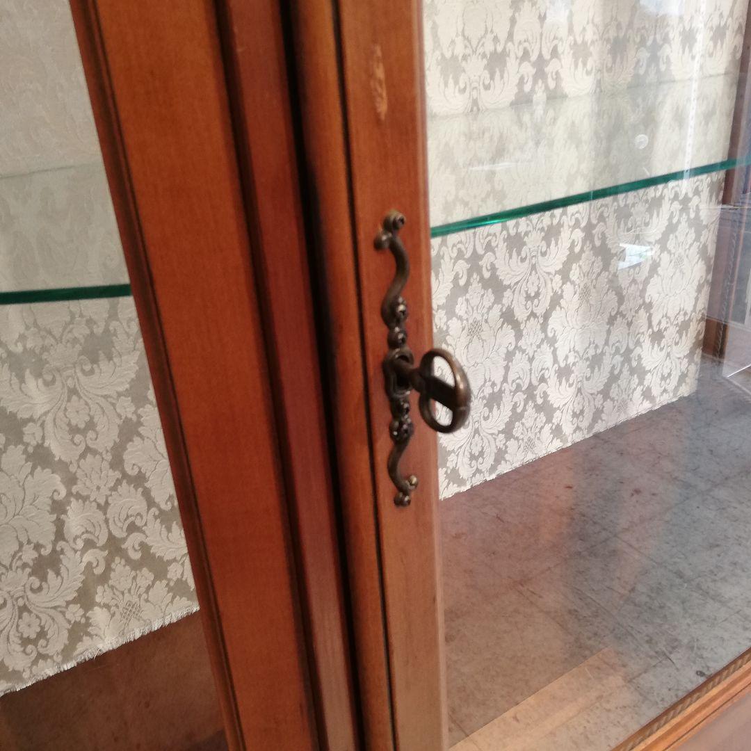 M♦年始Sale東名 良品 イタリア製 象嵌 キュリオケース　 飾り棚