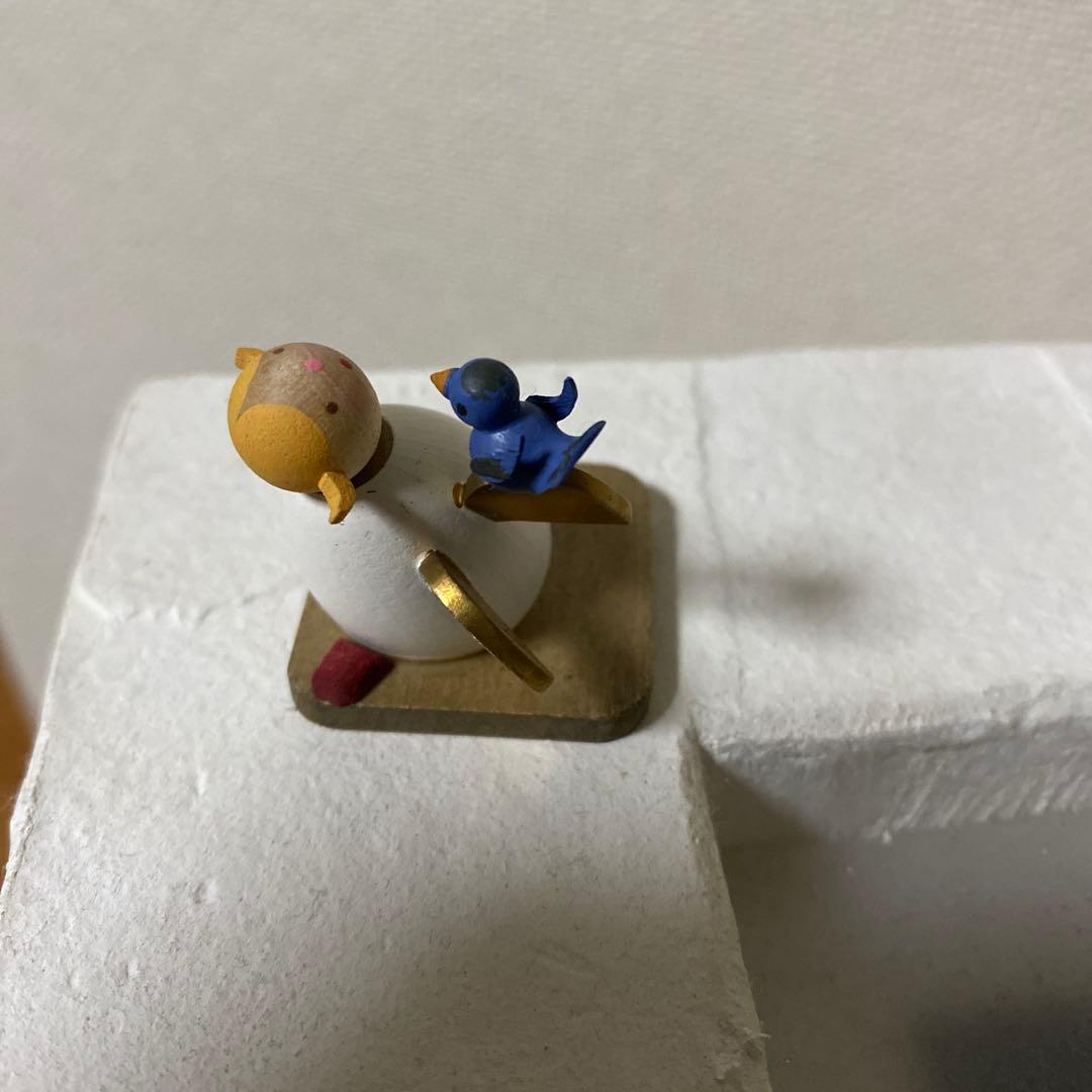 ギュンターライヒェル ドイツ製　守護天使　天使と青い鳥