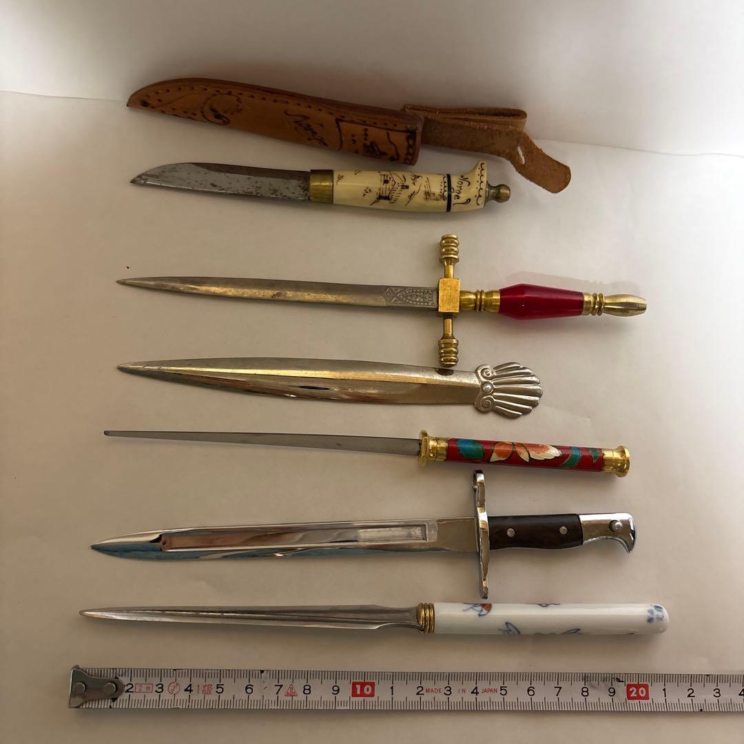 ペーパーナイフ6本