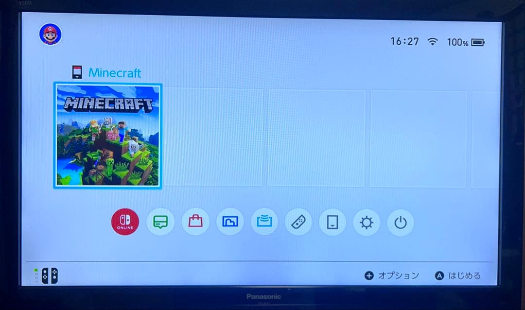 Nintendo Switch 限定版 マリオ×ブルー【バッテリー強化版】