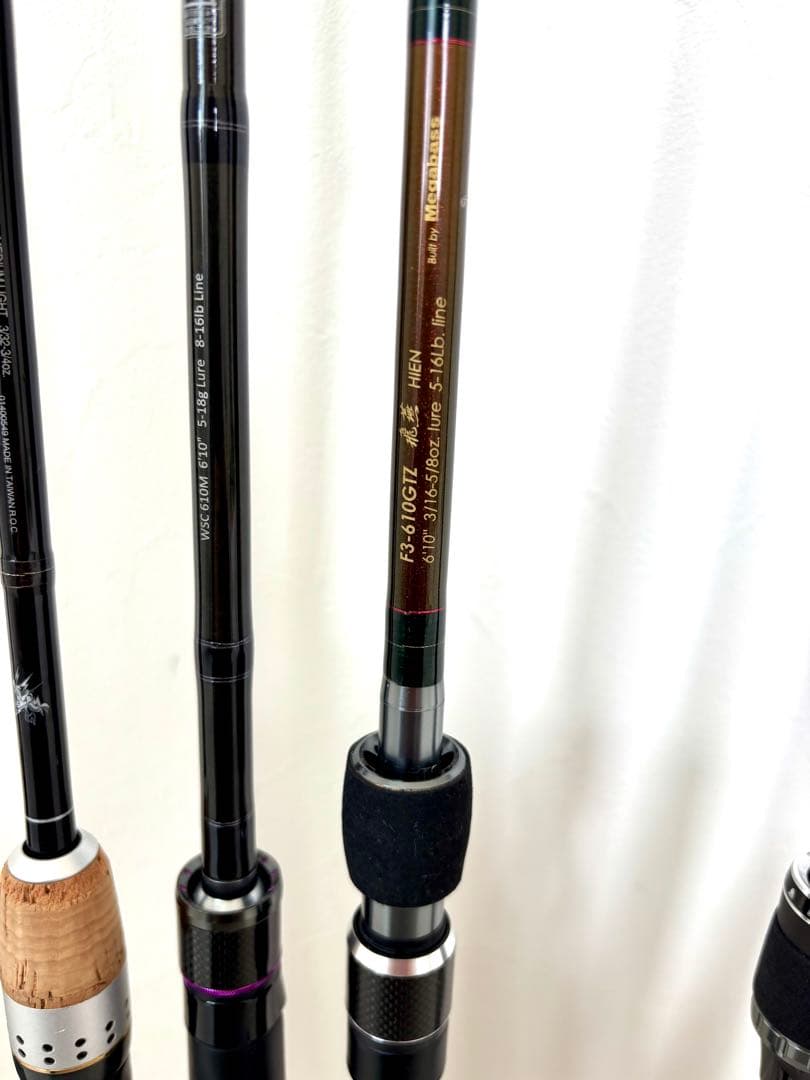 ※引き取りのみ　バスロッド 8本ダイワ メガバス キラーヒート テイルウォーク