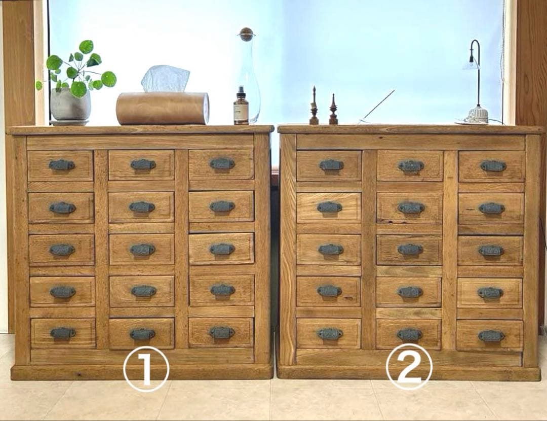 引き出し棚②　（古家具/ビンテージ家具）６月２０日までの出品となります