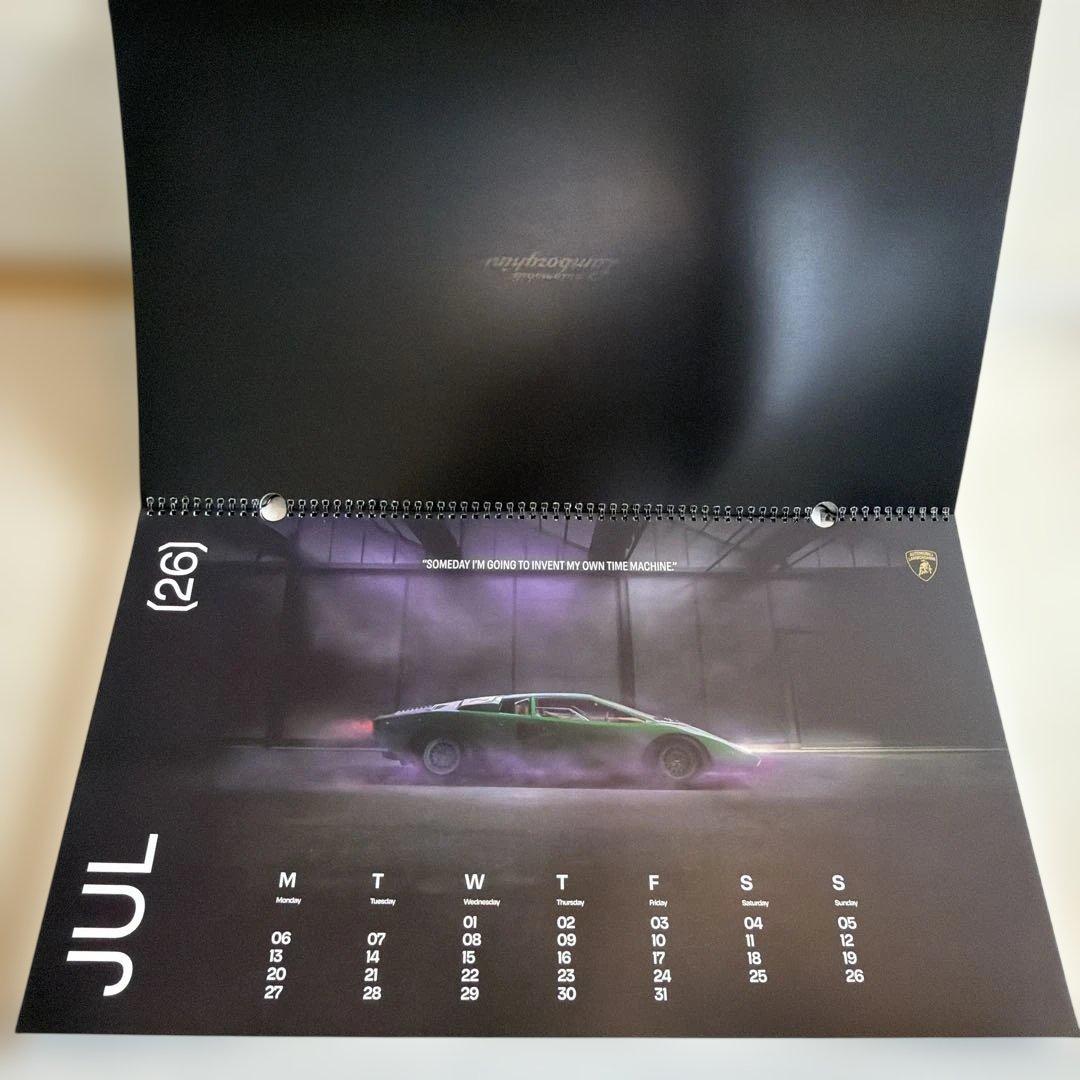 【非売品】2026年/ランボルギーニ/壁掛けカレンダー/大型