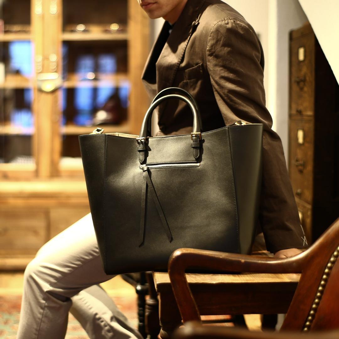 【美品・定価273900円】J&M Davidson オリヴィアトール ネイビー