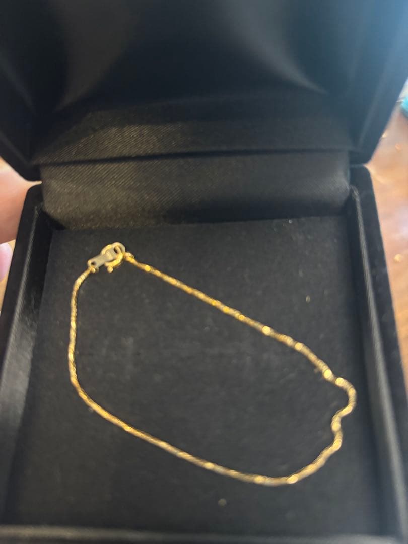 ジュエリーツツミ　k18 ゴールド　ベネチアンチェーンブレスレット