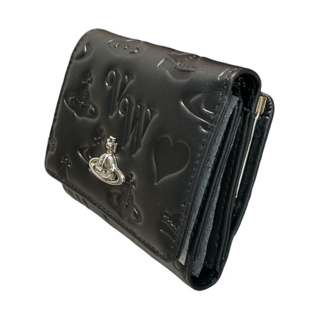 ⭐️新品⭐️ヴィヴィアンウエストウッド 三つ折り財布 ブラック 913VW165