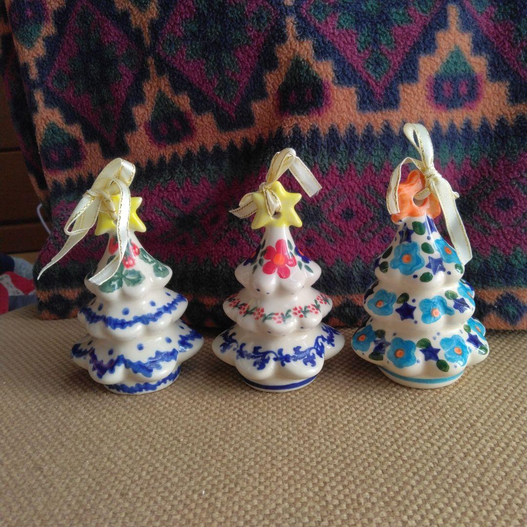 ボレスワヴィエツ　クリスマスツリーセット 3個