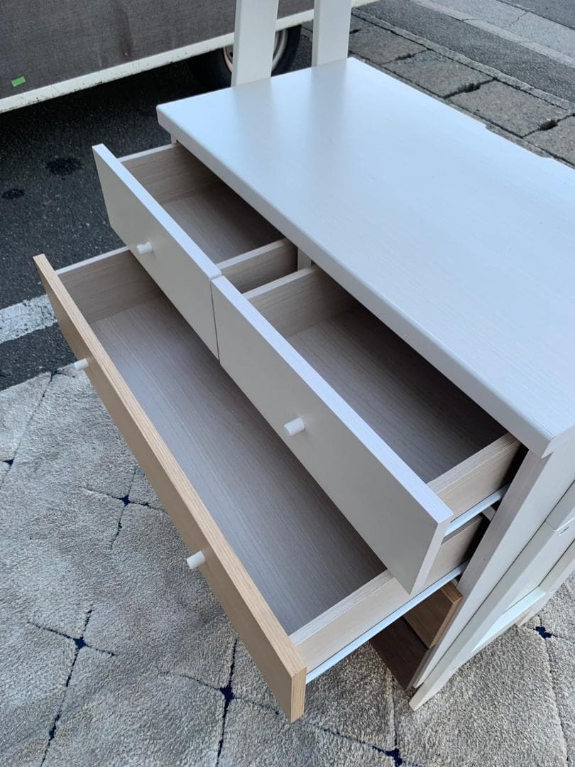 【福岡市限定】チェストラック ニトリ ランダム2 80 83.2×40×175