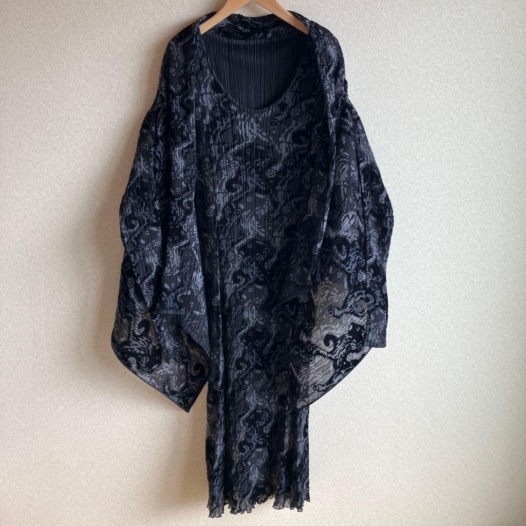 イッセイミヤケ　ワンピース　トップスセット